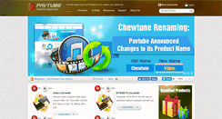 Desktop Screenshot of pavtube.com